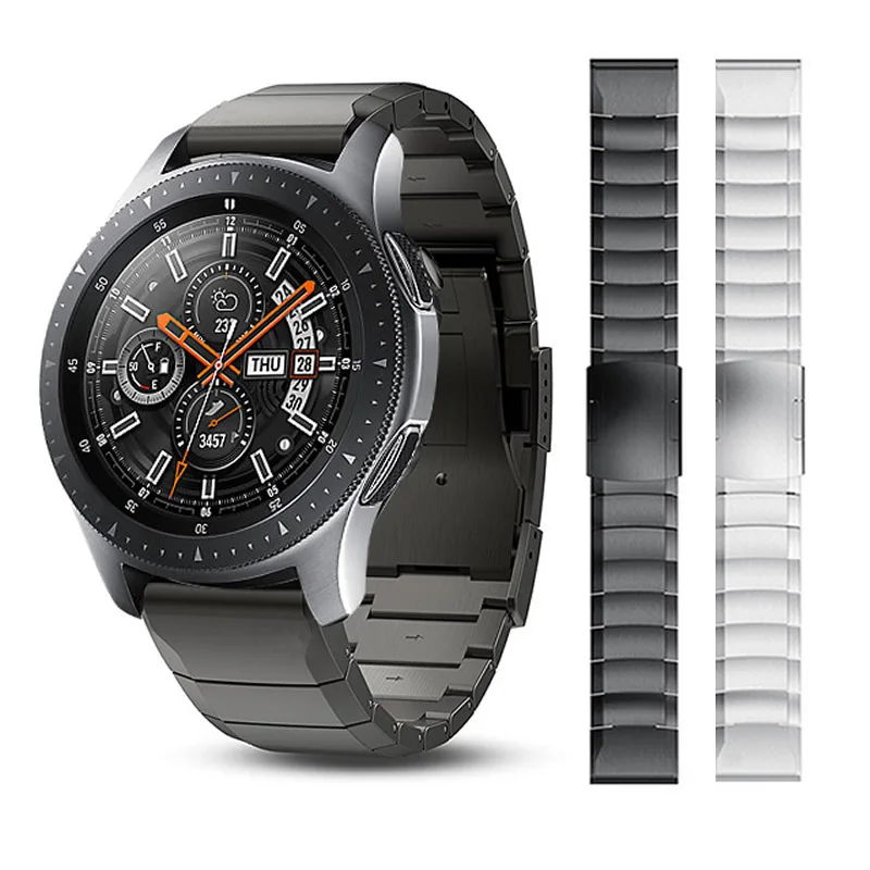 Ремешок из нержавеющей стали для Samsung Galaxy Watch 3 45 мм/41 мм смарт браслет сменные