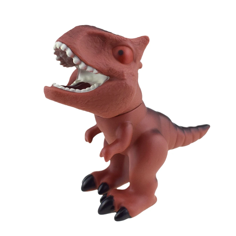 

4 Kinds Boy Toy Dinosaur Dolls Cute Q Version Of The Simulation Of Tyrannosaurus Rex Triceratops Ornaments