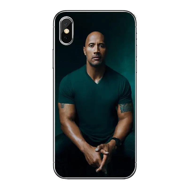 Прозрачные мягкие чехлы Dwayne Johnson The Rock USA Star для Samsung Galaxy A5 A6 A7 A8 A9 J4 J5 J7 J8 2017 2018 Plus Prime |