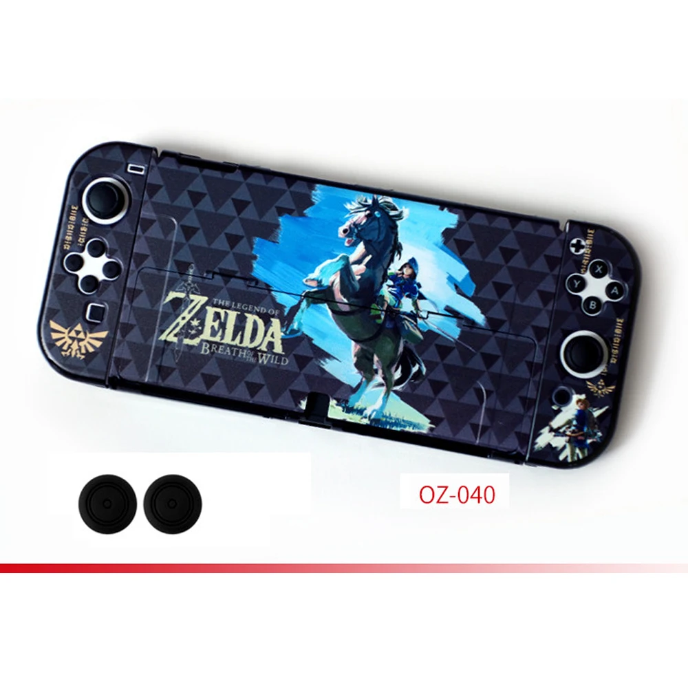 Чехол для Nintendo Switch Oled Metroid Dread защитный чехол в стиле аниме консоли Joycon |