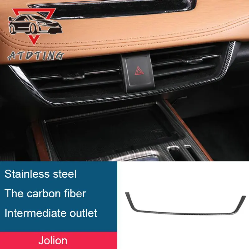 Для Haval Jolion 2021 2022 приборная панель из нержавеющей стали для кондиционера