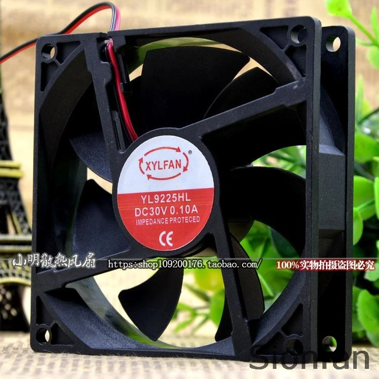 Тихий охлаждающий вентилятор для XYLFAN YL9225HL 9 см 9025 9225 30 в А | Электроника