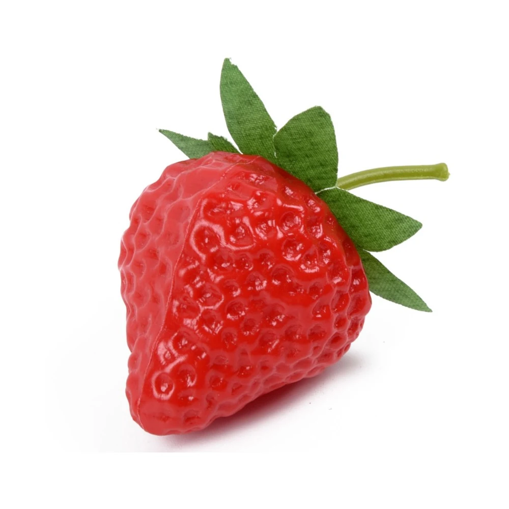 

10pcs Artificial Fruit Fake Strawberry Plastic Diy Simulation Strawberry Ornament Craft Photography Props Christmas Home Decor