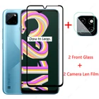 Закаленное стекло для Realme C21Y, стекло для Realme C21Y, защита экрана, пленка на объектив камеры для Realme C21 C25 C11 2021 Narzo 30 GT, фото