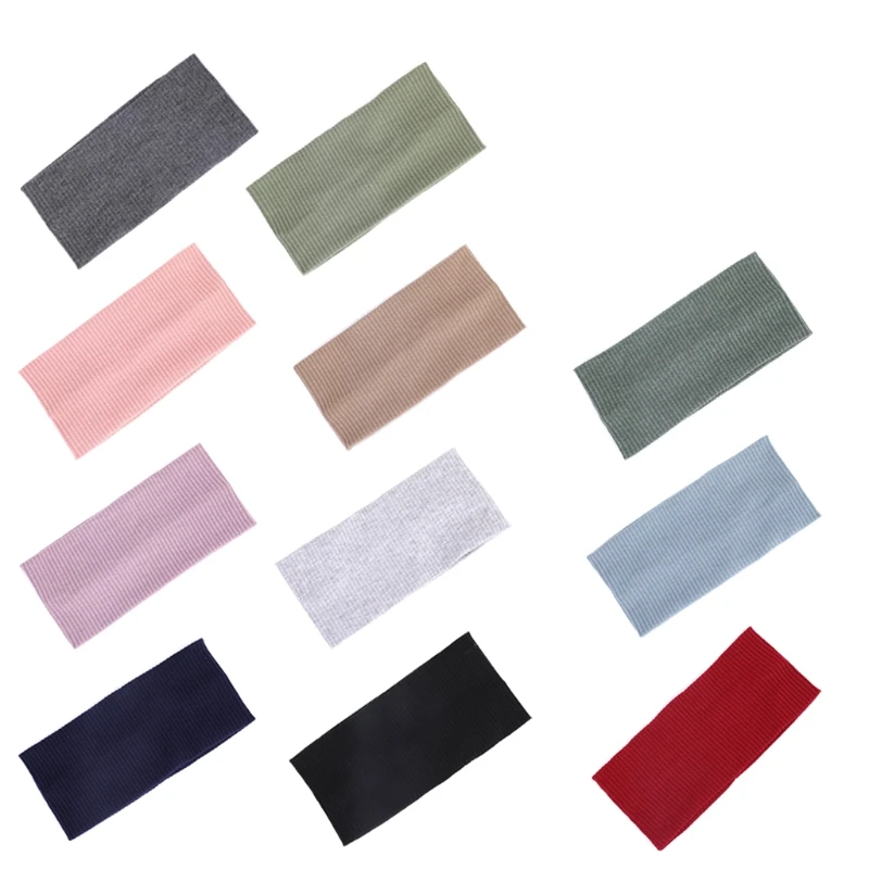 

Unisex Stretch Sports Yoga Wide Hairband Headband for Men Sport Running Fitness Headbands Elastic Anti-slip Sweatband