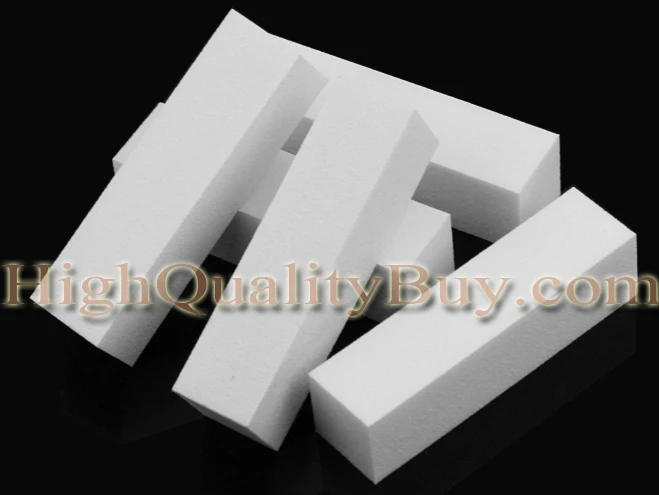 10x белая буферная фреза шлифовальные напильники акриловые Типсы для дизайна