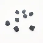 LUCKYLZ 4 пары (8 шт.) Набор для шумоизоляции пены с эффектом памяти 5 мм T400 форма наконечника для наушников-вкладышей для ZST T2 T3 V30 V80 AS10