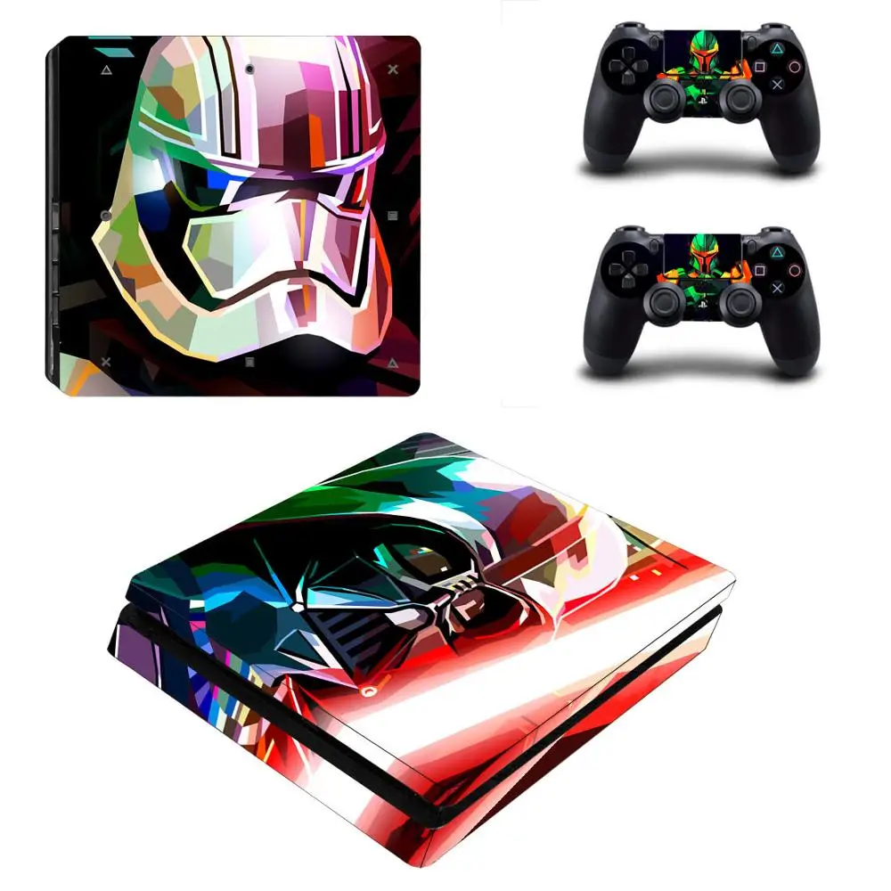 Star Wars: battleспереди PS4 тонкая наклейка s Play station 4 Тонкая Виниловая для playstation Slim