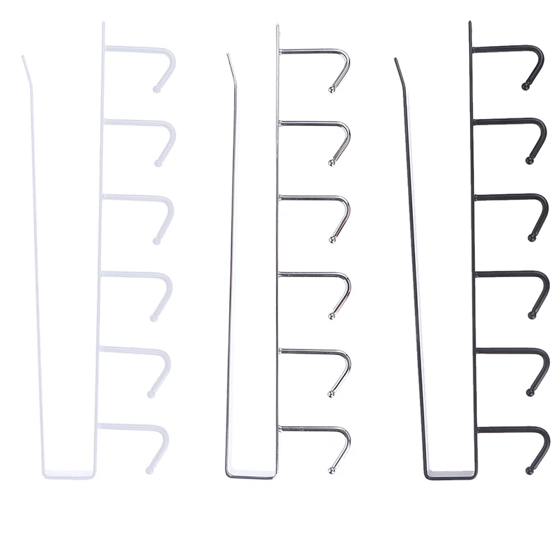 1 шт. Железный Многофункциональный подвесной крючок для шкафа полки полотенец