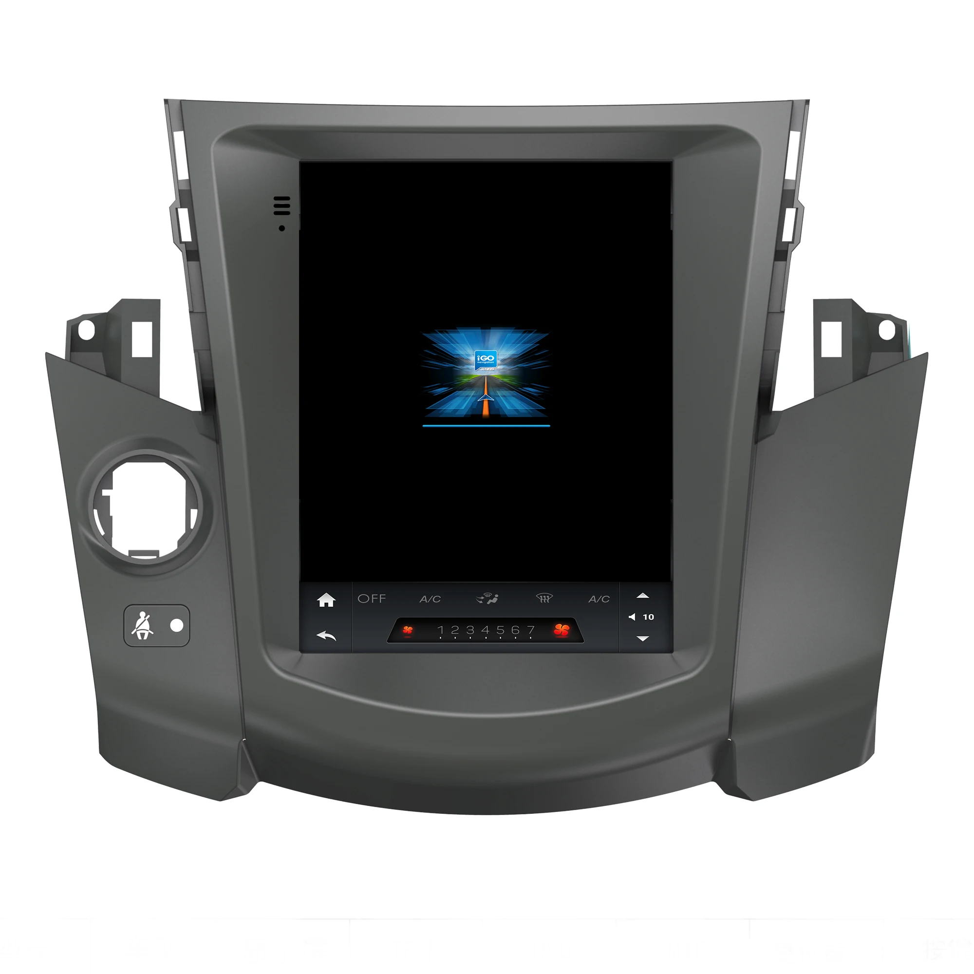 9 7 &quotAndroid 0 автомобильный мультимедийный плеер PX6 Tesla Style touch Radio для Toyota RAV4 2009 DSP 6 Core