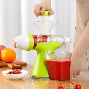 multifunction manual juicer fruit press ice cream maker kitchen gadgets household fruit squeezer lemon juice smoothie blender free global shipping
