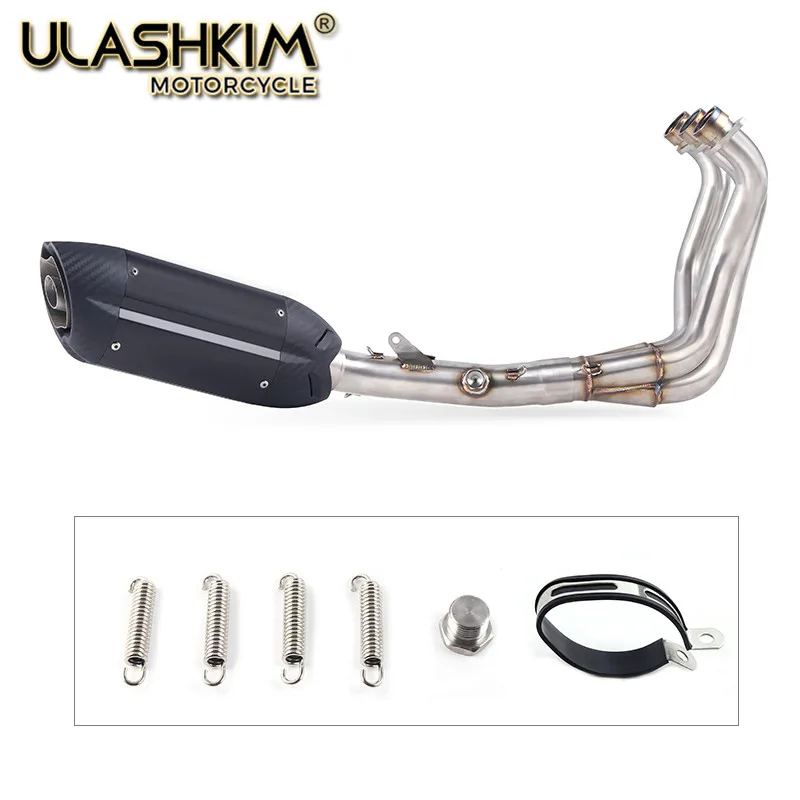 Мотоцикл выхлопной полная система для Yamaha FZ09 MT09 MT 09 FZ XSR900 2013 до 2020 мотоциклетные