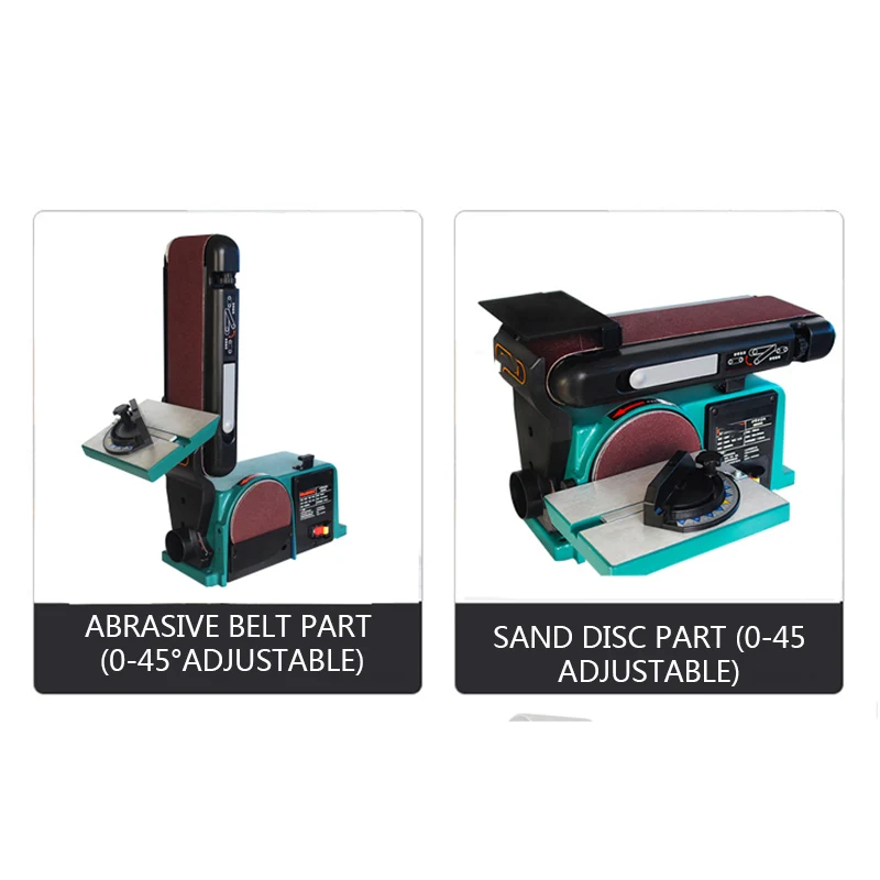Многофункциональный настольный шлифовальный станок для деревообработки 220 В