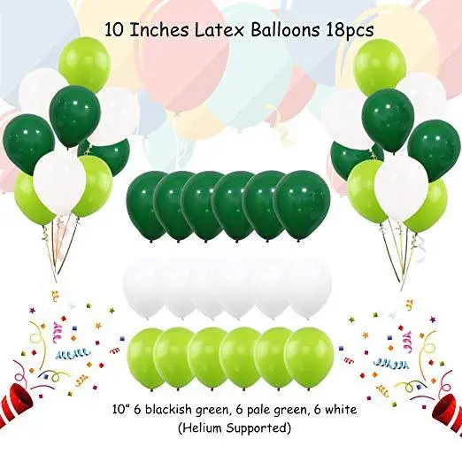 

selling WILDONE foil balloons package suits wholesale cartoon animals head leaves of curvature of the balloons