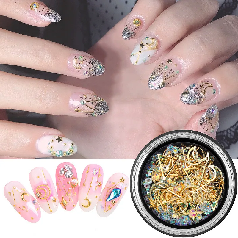 3D Стразы для ногтей сделай сам кристаллы камни очаровательное Смешанное