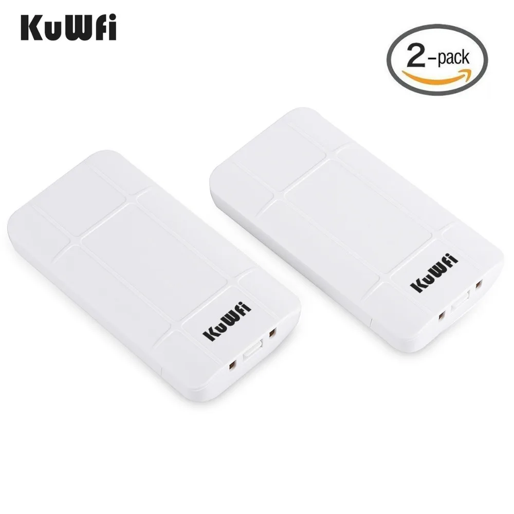 best wifi signal amplifier KuWFi Outdoor 300Mbps Wifi Repeater 1KM Long Range Wireless Bridge AP Router WiFi Amplifier 2.4G Wifi Antenna  Support  WDS home wifi signal booster