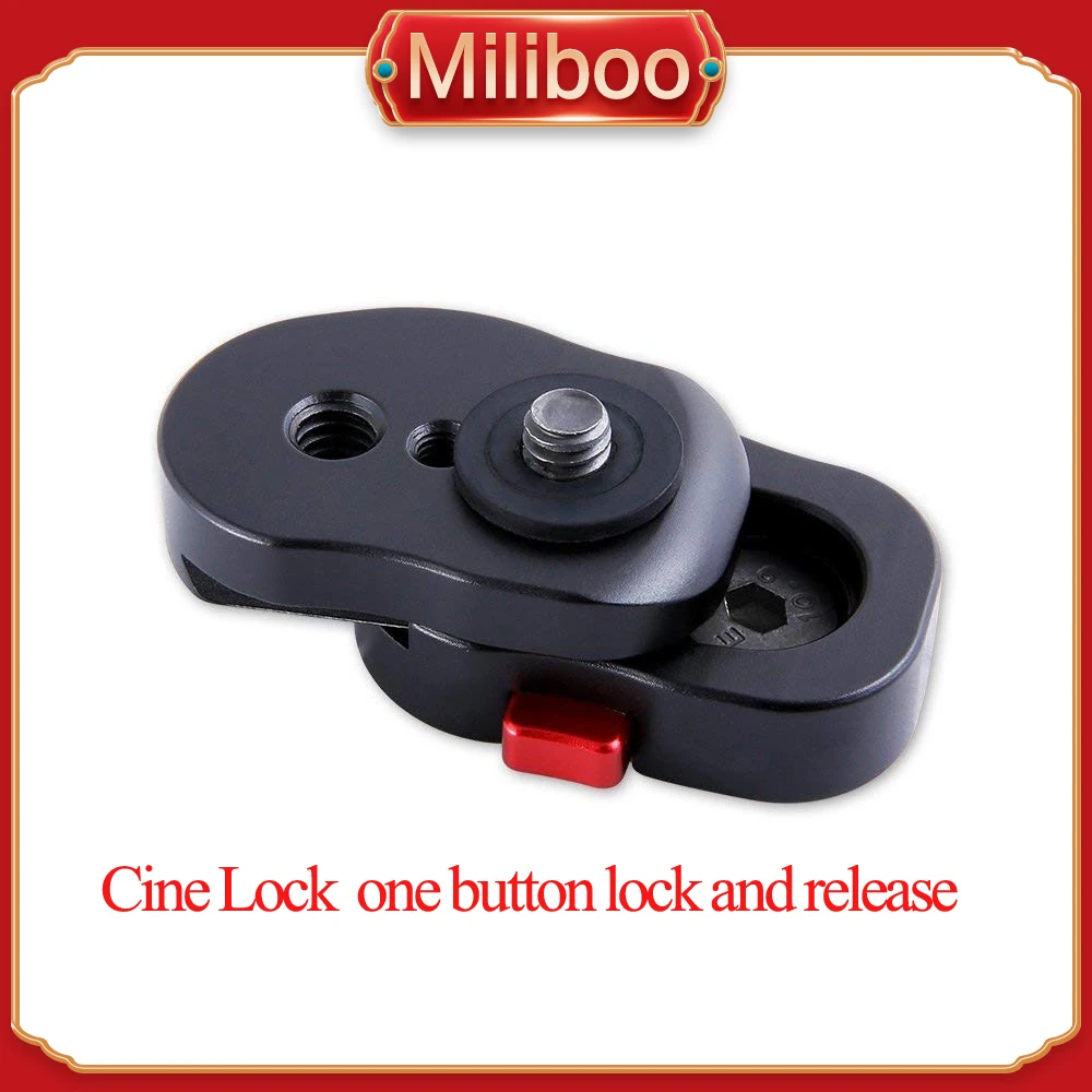 

Мини-пластина для быстрого крепления Cine Lock, совместима с креплением magic arm и другими видеомониторами с резьбой 1/4 дюйма