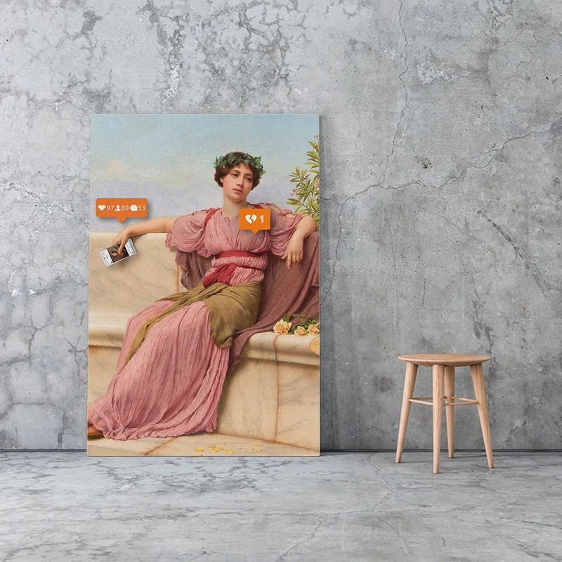 Классического искусства шедевры Ренессанс Современная живопись холст плакат