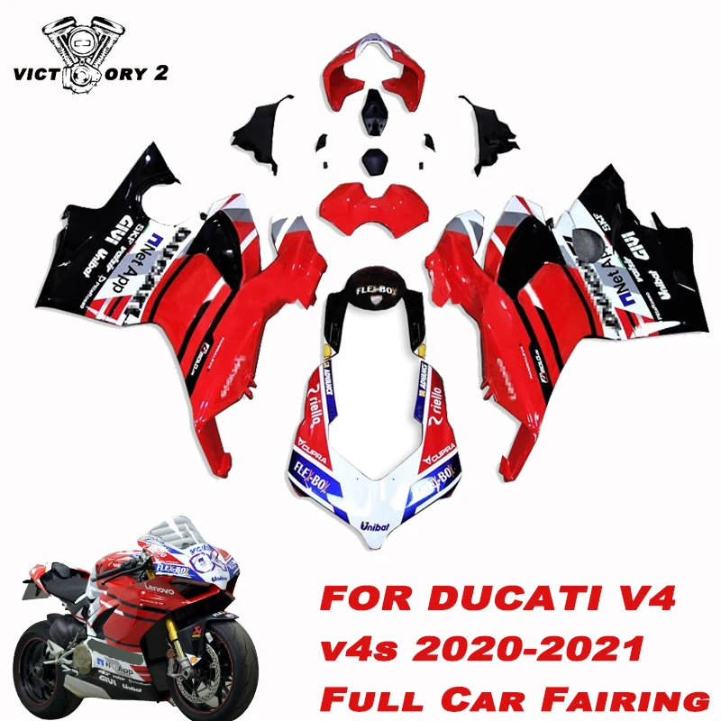 

Motorcycle Accessories Full Car Fairing Kit ABS Injection Molding, Customizable, Suitable For Ducati Panigale V4 V4R V4S