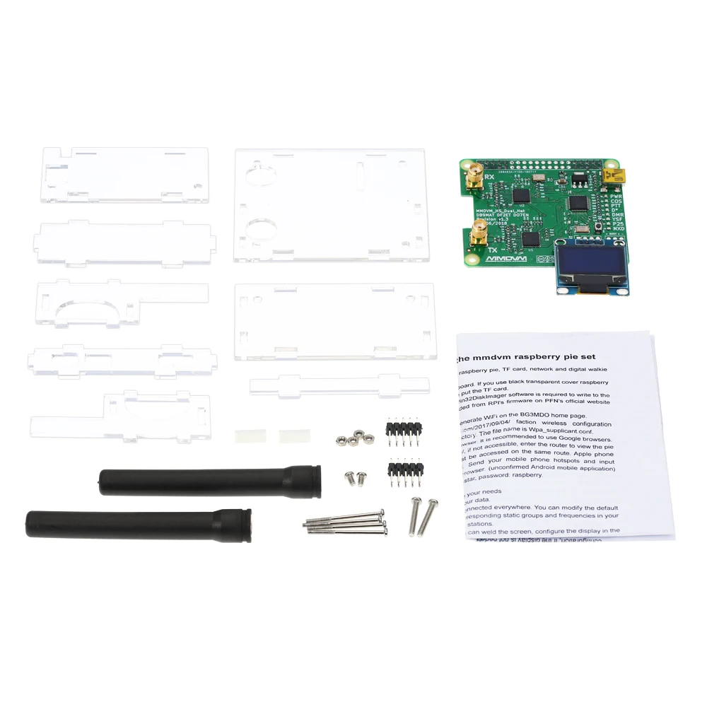 USB связь 2018 дуплекс MMDVM Hotspot модуль Плата расширения RX TX UHF VHF поддержка P25 DMR YSF NXDN |