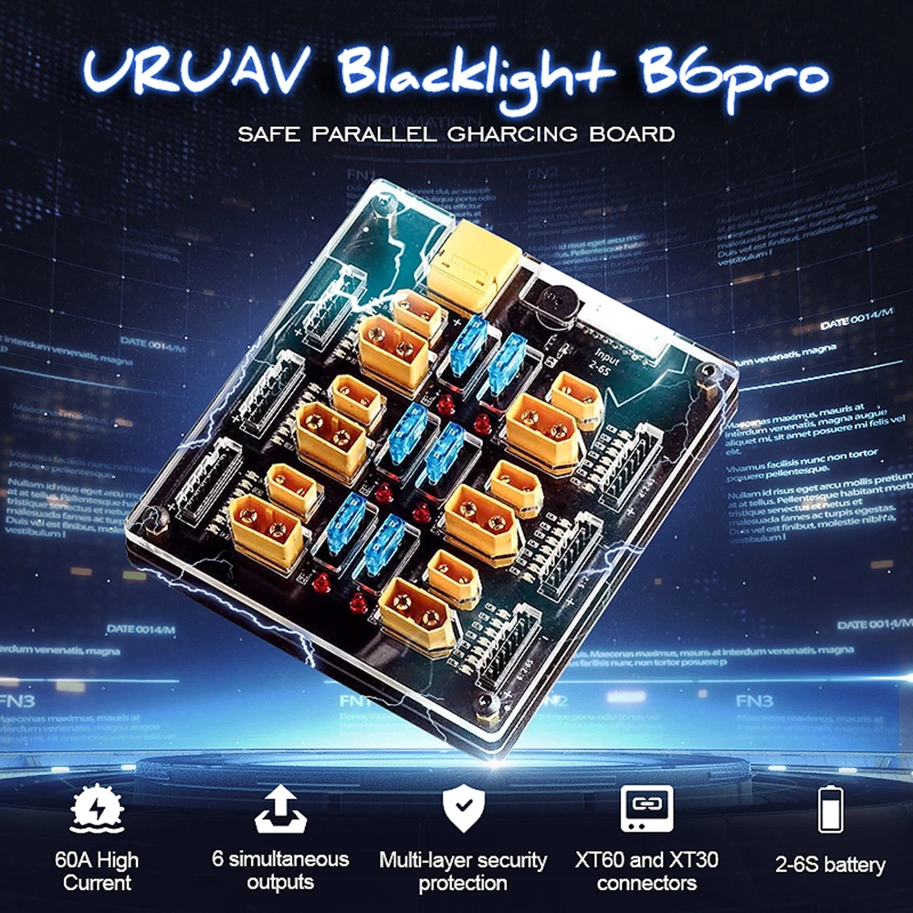 Плата зарядного устройства для IMAX B6, ISDT, Q6, HOTA, D6 Pro, P6, Blacklight, B6pro, 60A, XT60, XT30 Plug 2-6S Lipo, аксессуары для самостоятельной сборки