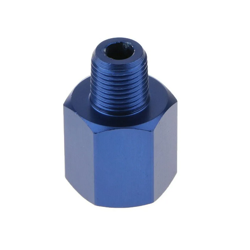 

Car Bolts Adapter Blue 1/8 NPT Male To M12x1.5 Female Hose End Port Conversion Fittings Alloy Adaptor For Car Bolt Tools