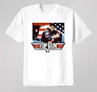 Топ пистолет Maverick Tom круиз футболка