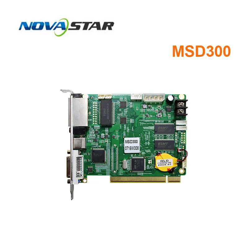 Полноцветный светодиодный дисплей отправка карты Nova star MSD300 / DVI HDMI-совместимый