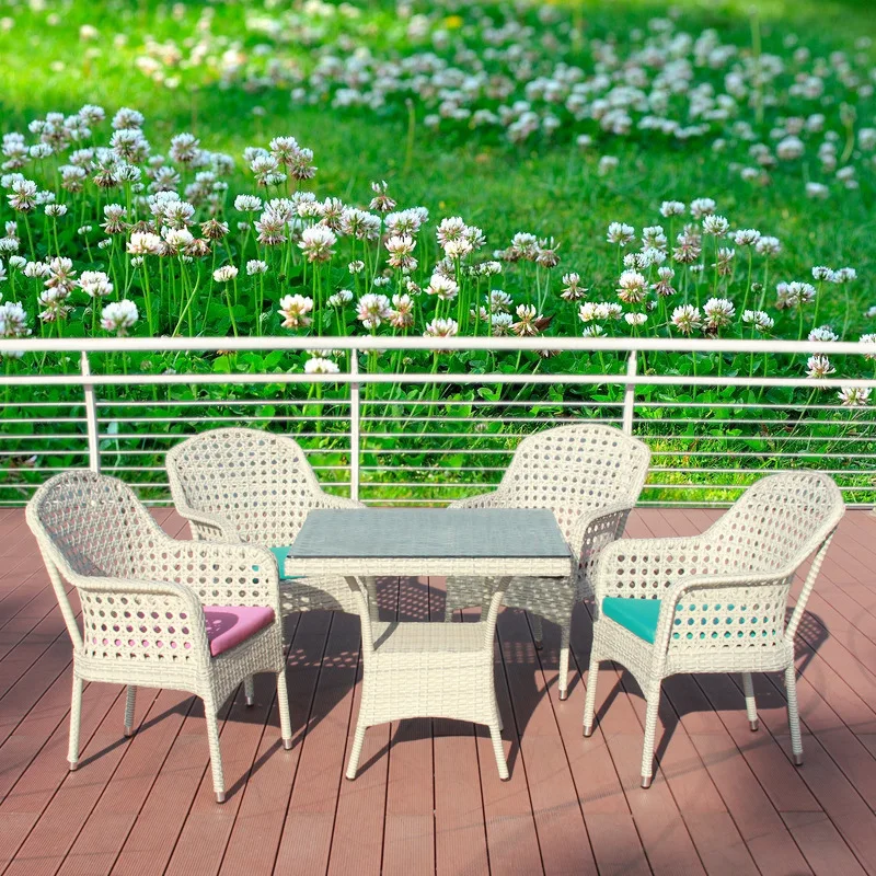 

Стул из ротанга с алюминиевой рамой, комплект из трех предметов, для отдыха на открытом воздухе, балкона, бара, чайного столика, набор из пяти...