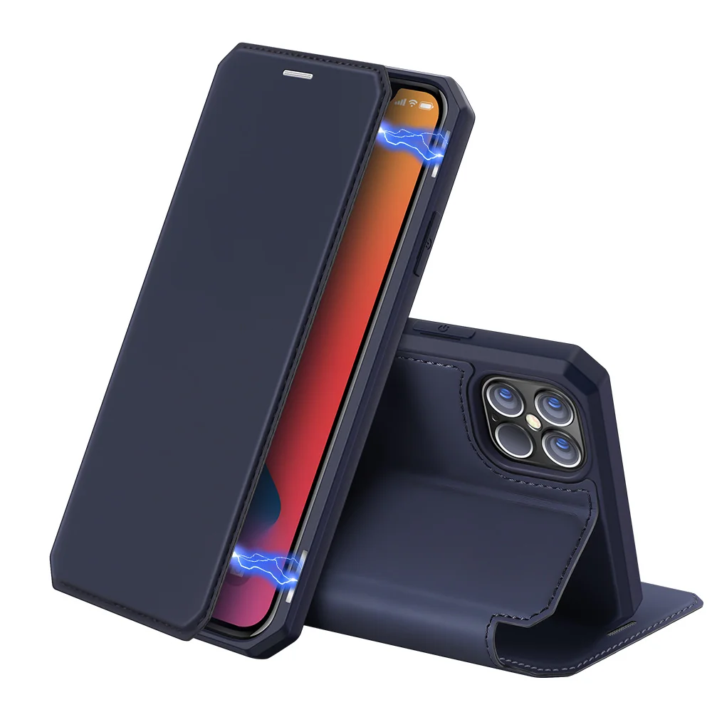 Для Iphone XR X XS 11 Pro Max 7 8 Plus роскошный кожаный магнитный чехол карты с подставкой