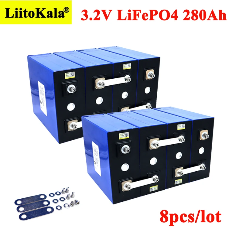 

Аккумуляторы 8x Liitokala, 3,2 в, а/ч, lifepo4, 12 В, 24 В