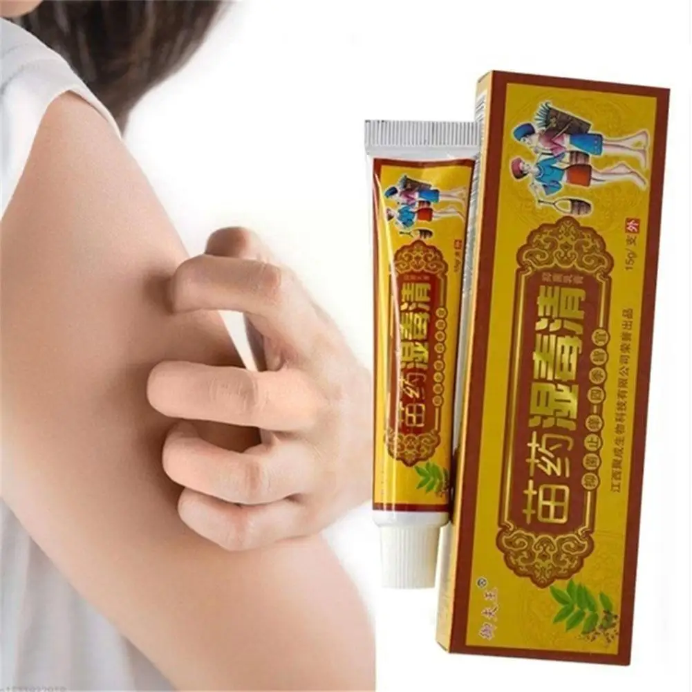 15 г/флакон натуральный травяной материал псориаз кремы мазь и патчи для кожи Eczema