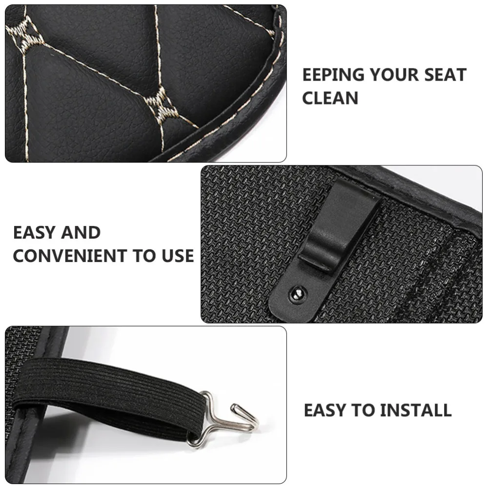 

2pcs Car Seat Back Protector Car Seat Back Cover Auto Seat Back Pad Protector