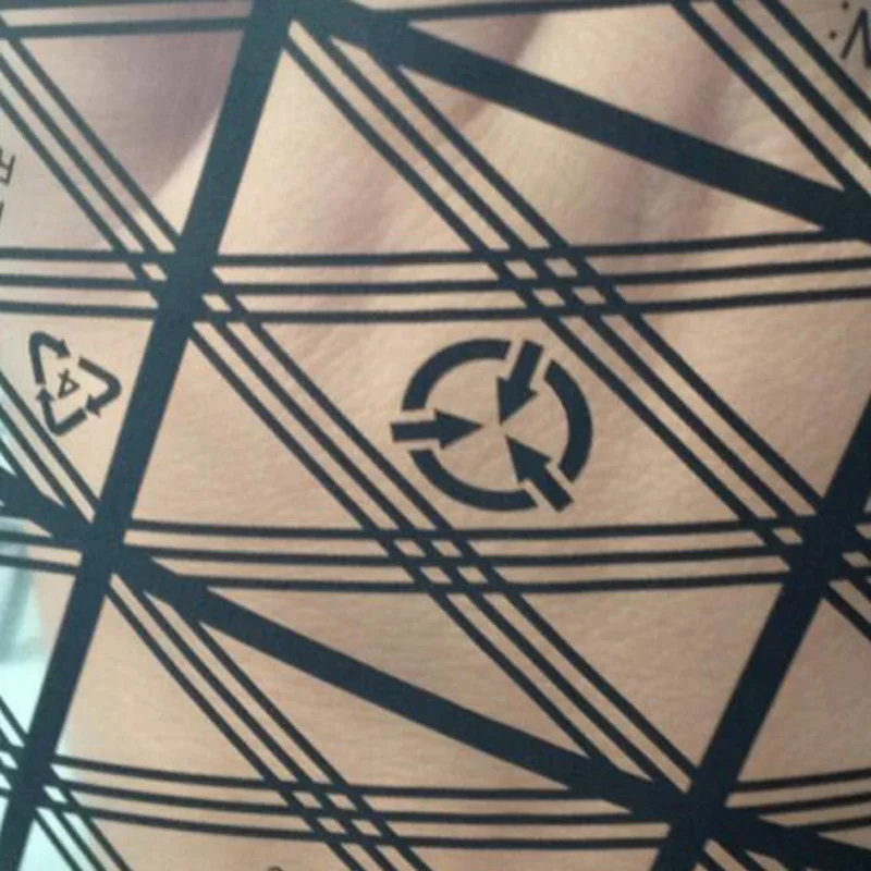 Открытый верх антистатический пакет клетчатый узор анти статический