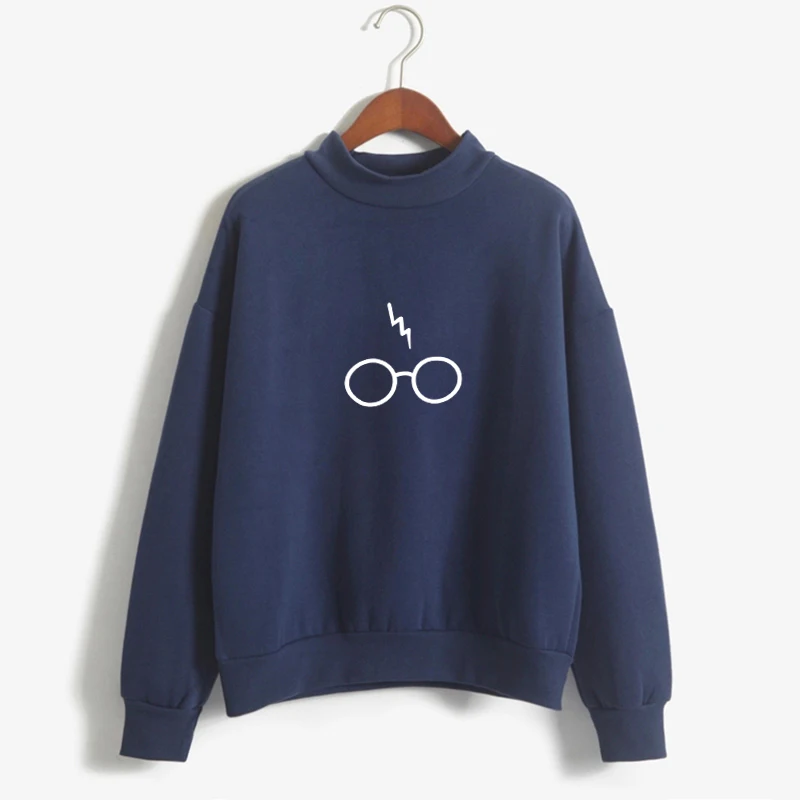 

Harry glasses sweatshirts girls Fashion Funny Hombre Tops Moletom Cute cartoon sweatshirt hoodie Pullover Plus Size