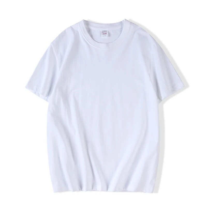 

New men's Spring and Autumn Bottoming Shirt T-shirt Value Pure Cotton Short-sleeved T-shirt Plus Size Trendy All-match ins Top