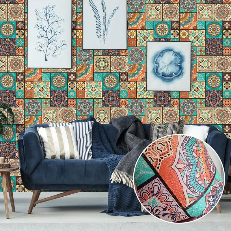 Современный Стиль 3D наклейки для настенной плитки Водонепроницаемый самоклеящаяся кухня ванная Туалетная