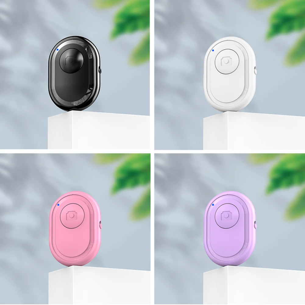Mini Bluetooth-compatible Remote Control Button Wireless Controller Self-timer Trigger Release Selfie For Smartphones Camera | Электроника