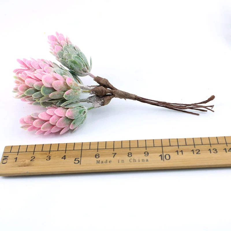 6 шт./лот Искусственные цветы ананас трава поддельные растения для свадьбы