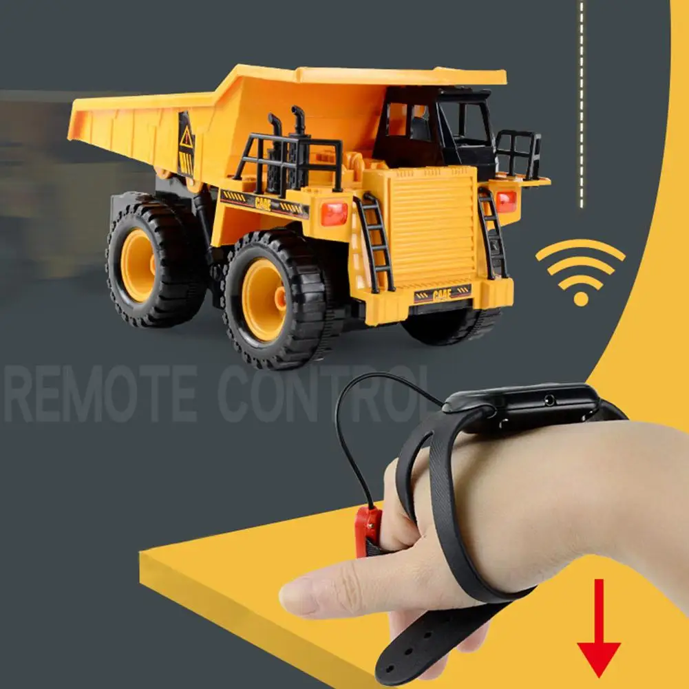 1:24 1/24 Rc Engineering Van Car Machine On Control for Radio-controlled Wireless Watch Toys Boys | Игрушки и хобби