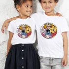 Футболка с принтом Винни-Пуха, поросенка, Eeyore, тигра, футболка для взрослых, унисекс, футболка для родителей, Харадзюку, летняя футболка для детей, братьев и сестер