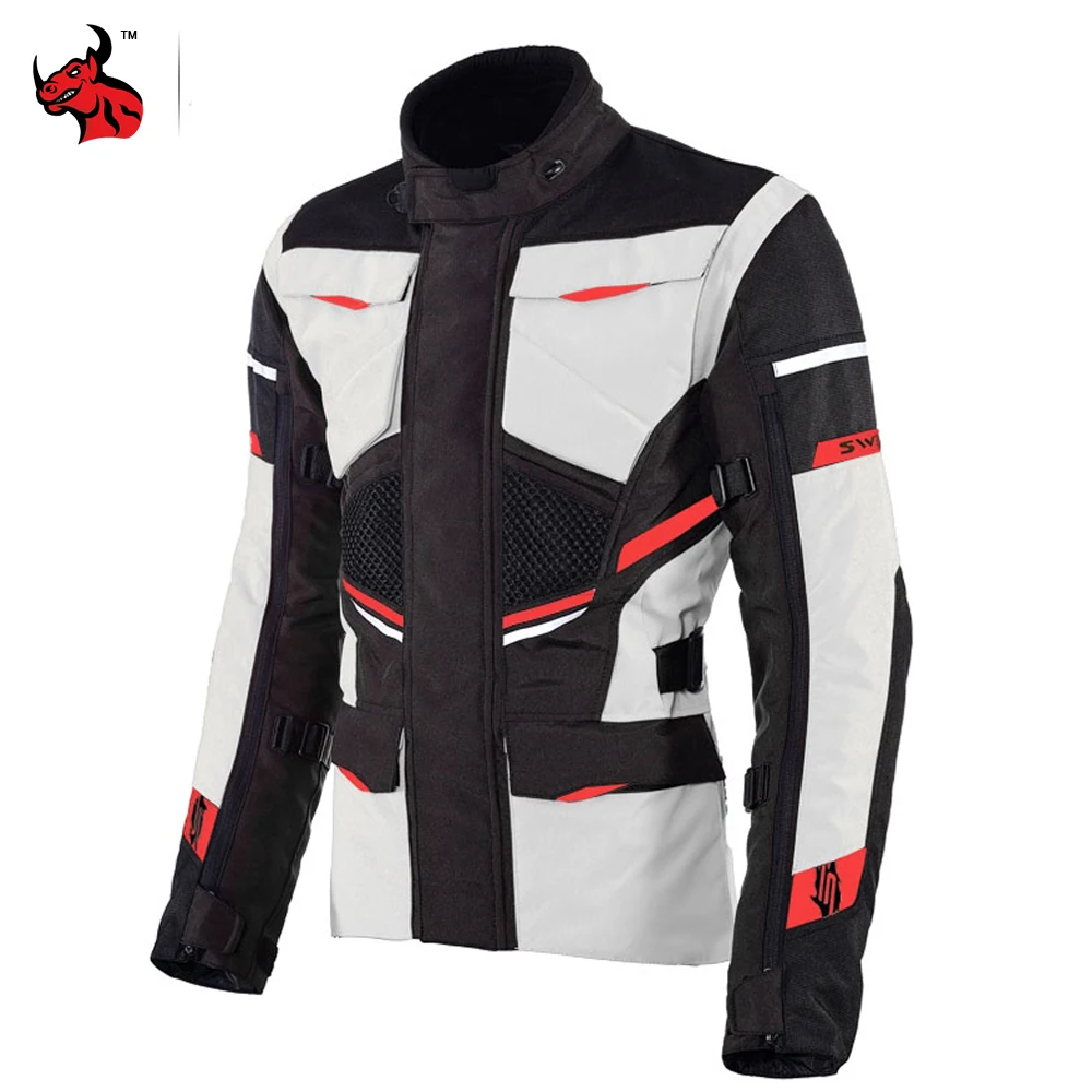 

Motorcycle Jacket Waterproof Chaqueta Moto Wear-resistant Motocross Jacket Riding Racing CE Protection Jaqueta Motociclista