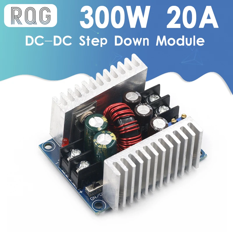 Понижающий преобразователь 300 Вт 20 А DC понижающий модуль питания с драйвером