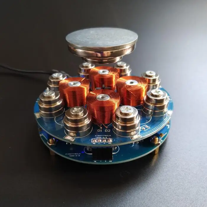 DIY магнитная левитация креативная игрушка Подарки Электромагнитная технология подвеска сердечник лампа несущая 150 г/300 г