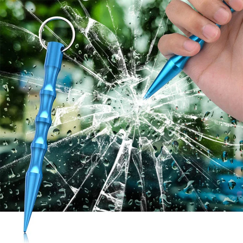 

Aluminum Alloy Pen Shaped Self Defense Multi Function Non Slip Portable Self Defense Window Breaking Tool Dog Training Tools