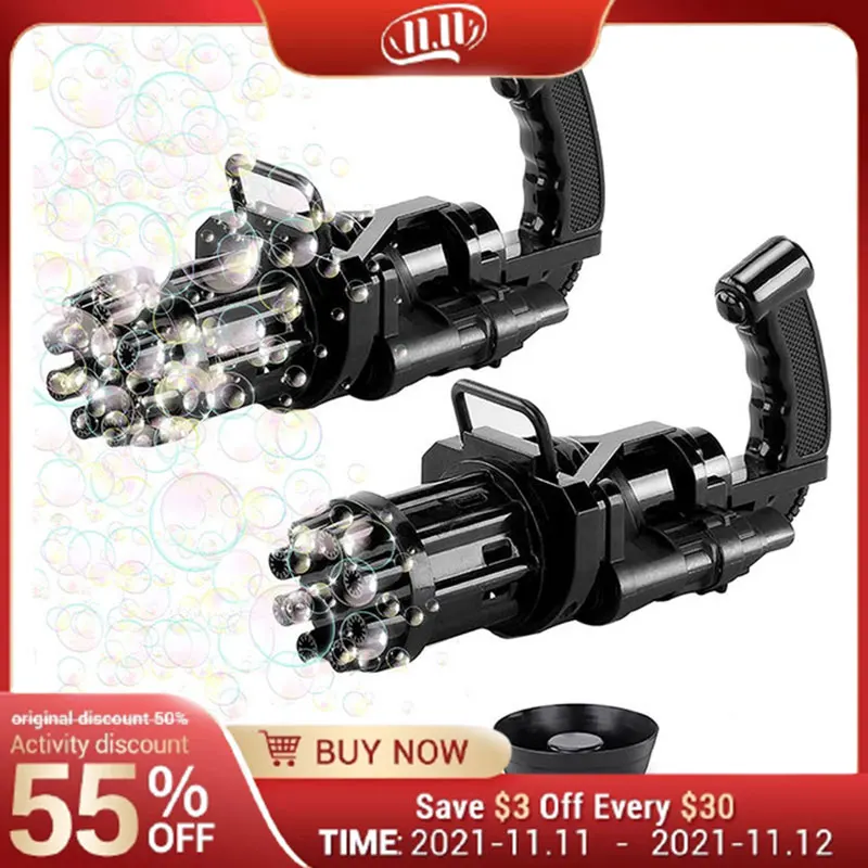 

Электрическая пузырчатая пушка, игрушка, пузырчатая машина 2021, крутые игрушки и подарок, пузырчатая пушка, герметичная Детская летняя уличн...