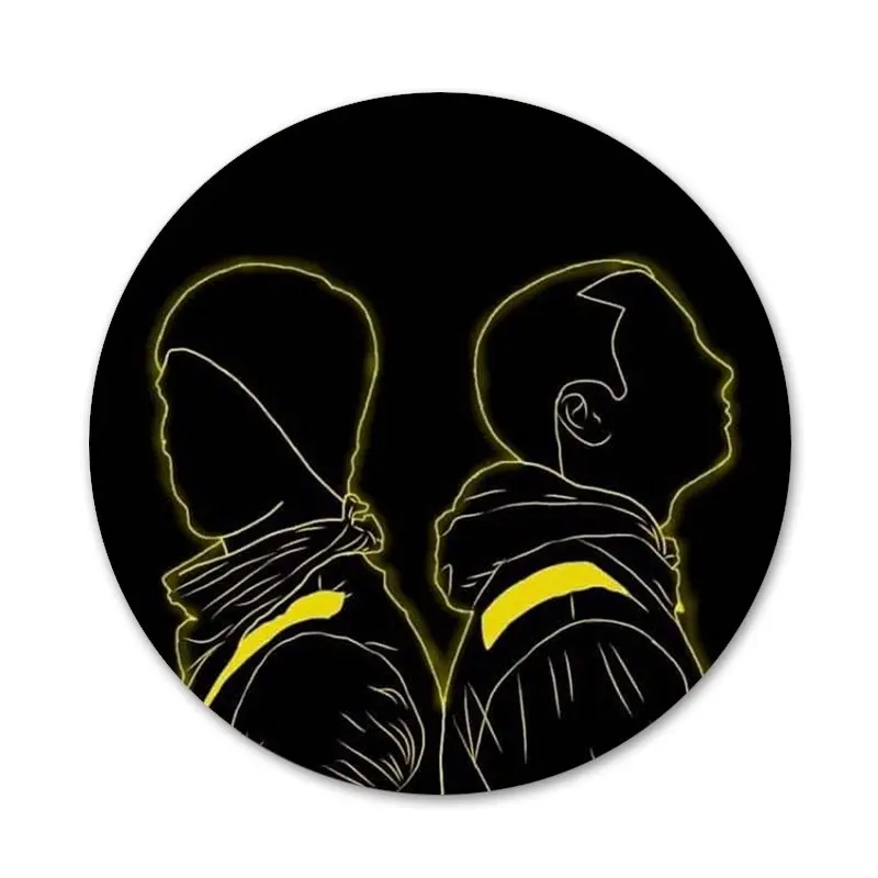 Значки Twenty One Pilots значки на тренчи металлические для украшения одежды и рюкзака 58