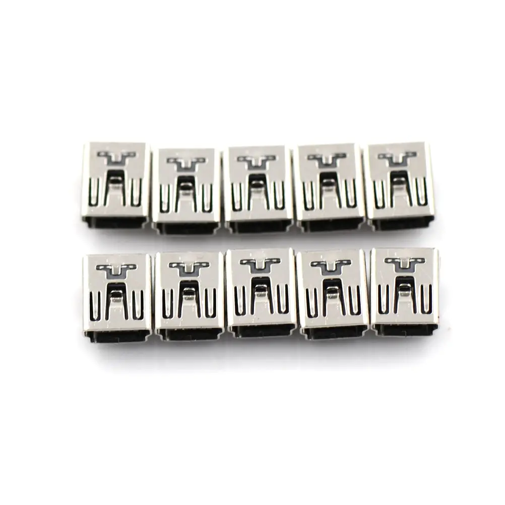 Разъем Mini USB 90 градусов передняя 2 фута 5 контактный разъем Micro для стандартного
