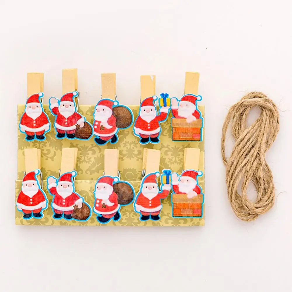 10 шт./пакет 3 5 см рождественские виниловые фона для фотографирования с деревянной