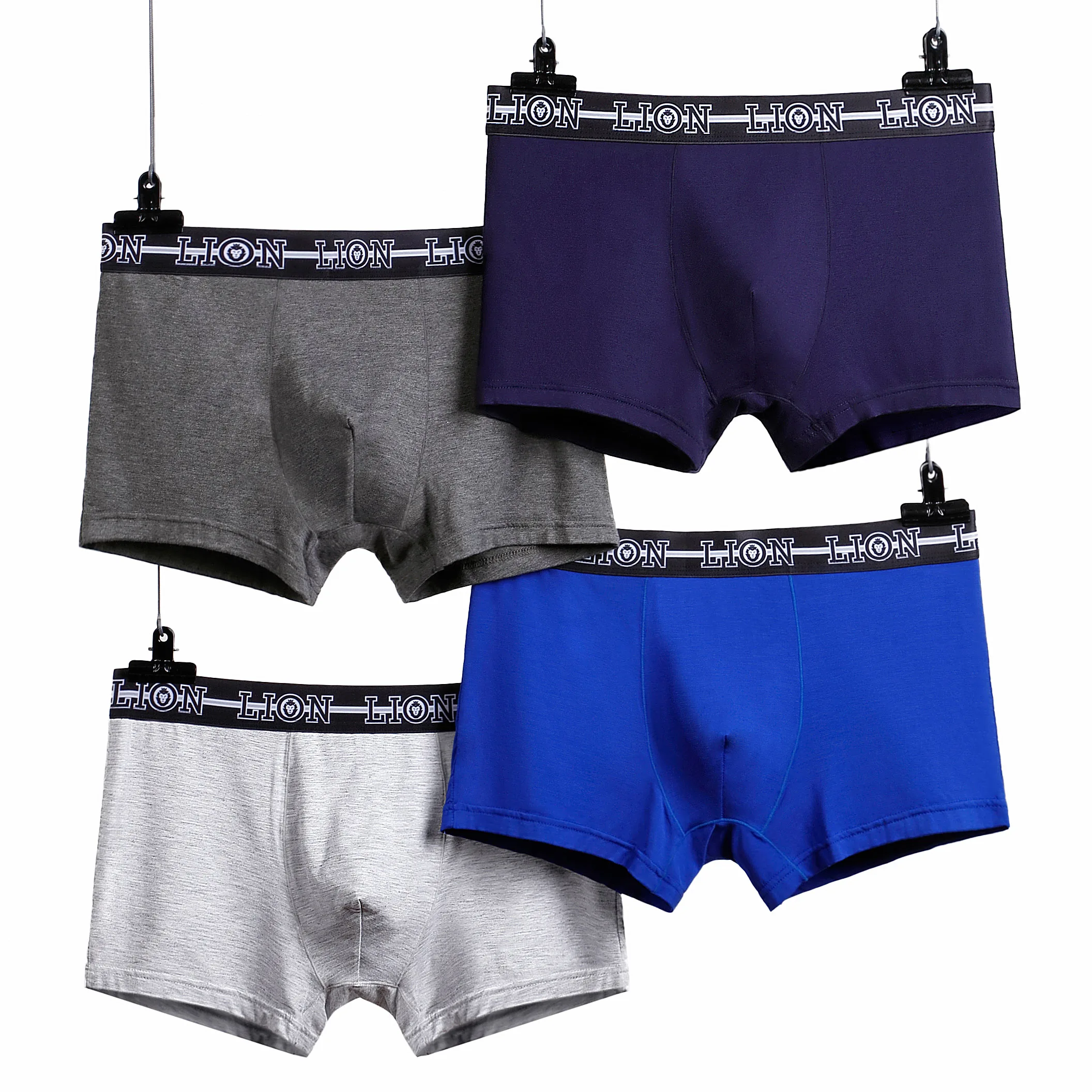 Весенняя модель Для мужчин шорты боксеры однотонные Цвета Короткие трусы из